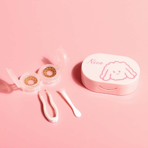 KHAY GƯƠNG HÌNH HỘP ĐƠN GIẢN + dụng cụ đeo lens