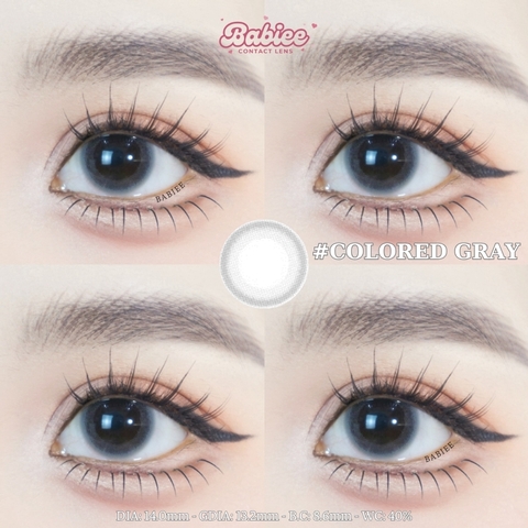 (Babiee) COLORED GRAY - size nhỏ