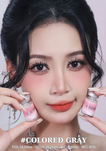 (Babiee) COLORED GRAY - size nhỏ