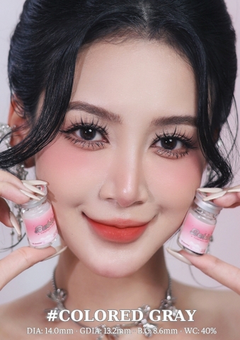 (Babiee) COLORED GRAY - size nhỏ