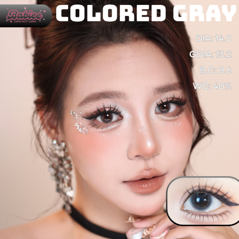 (Babiee) COLORED GRAY - size nhỏ