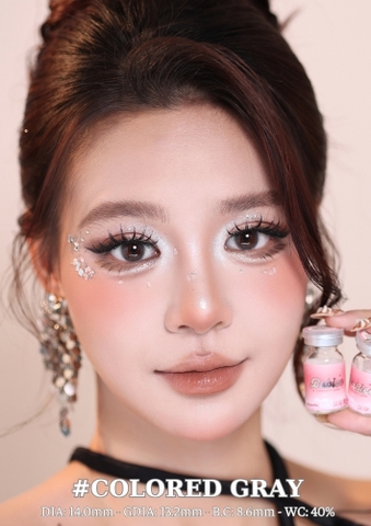 (Babiee) COLORED GRAY - size nhỏ