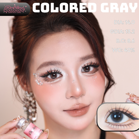 (Babiee) COLORED GRAY - size nhỏ