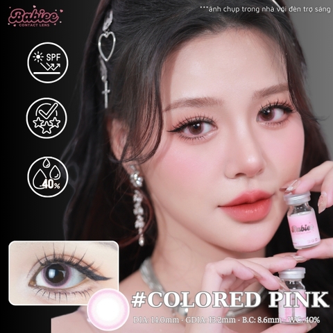 COLORED PINK - size vừa