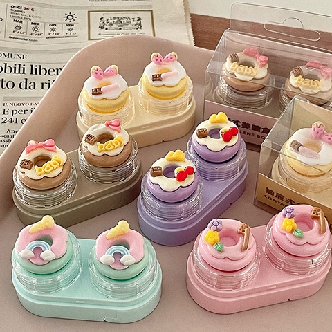 Khay đơn hình hộp bánh dễ thương kèm khay dụng cụ