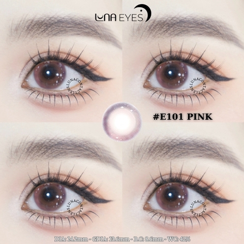 (Luna Eyes) E101 PINK - size vừa
