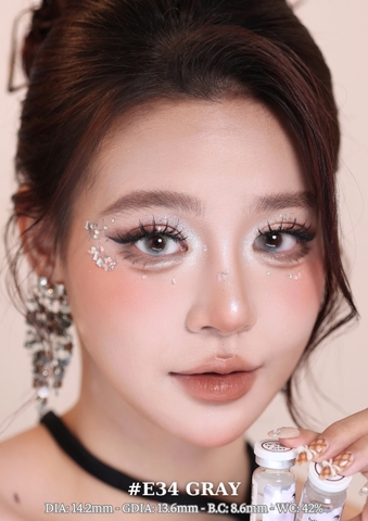 (Luna Eyes) E34 GRAY - size vừa
