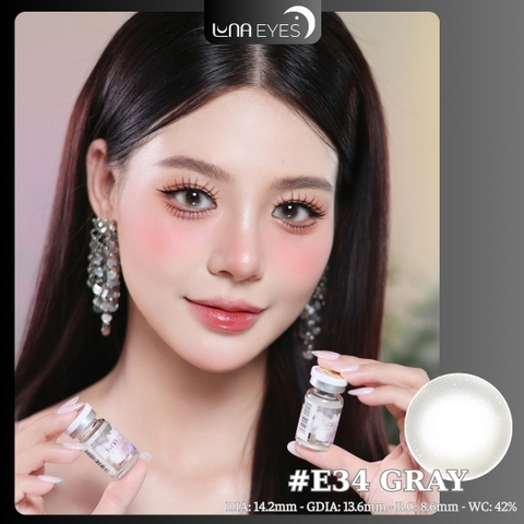(Luna Eyes) E34 GRAY - size vừa