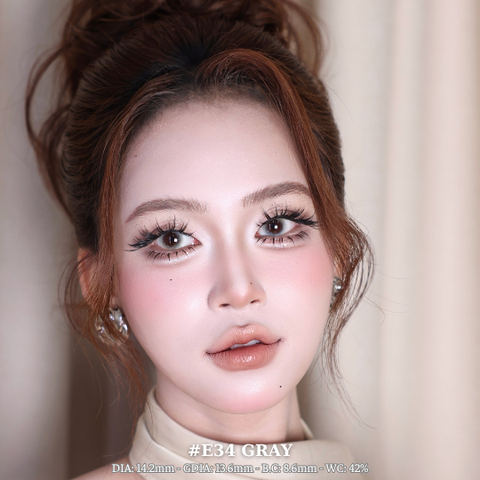 (Luna Eyes) E34 GRAY - size vừa