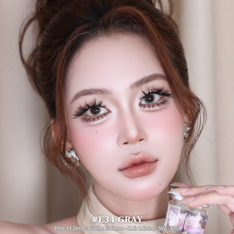 (Luna Eyes) E34 GRAY - size vừa