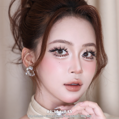 (Luna Eyes) E34 GRAY - size vừa