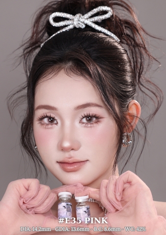 (Luna Eyes) E35 PINK - size vừa