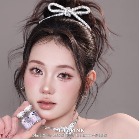 (Luna Eyes) E35 PINK - size vừa