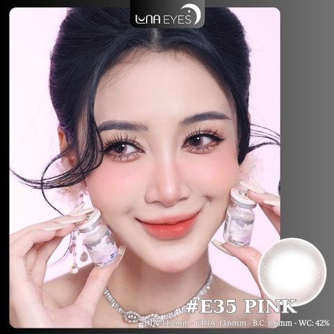 (Luna Eyes) E35 PINK - size vừa