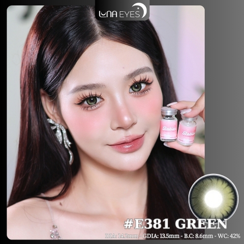 (Luna Eyes) E381 GREEN - size vừa