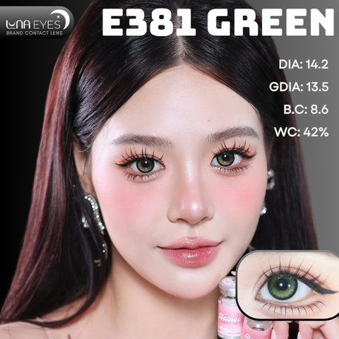 (Luna Eyes) E381 GREEN - size vừa