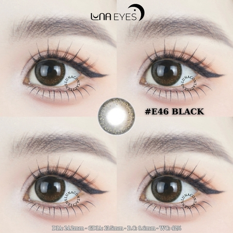 (Luna Eyes) E46 BLACK - size vừa