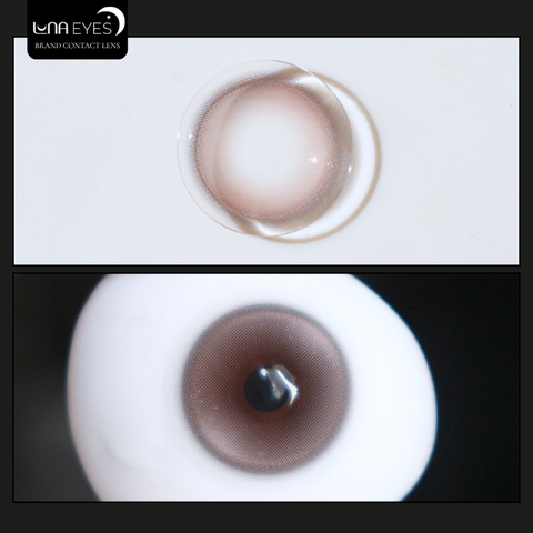 (Luna Eyes) E585 BROWN - size vừa