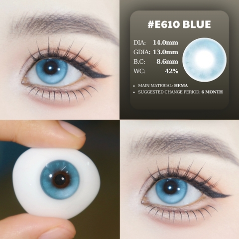 (Luna Eyes) E610 BLUE - size nhỏ