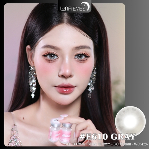 (Luna Eyes) E610 GRAY - size nhỏ