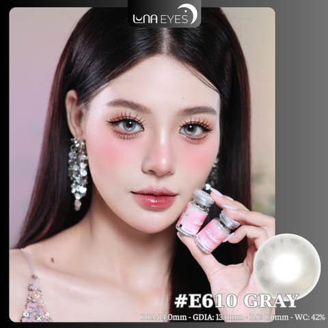 (Luna Eyes) E610 GRAY - size nhỏ