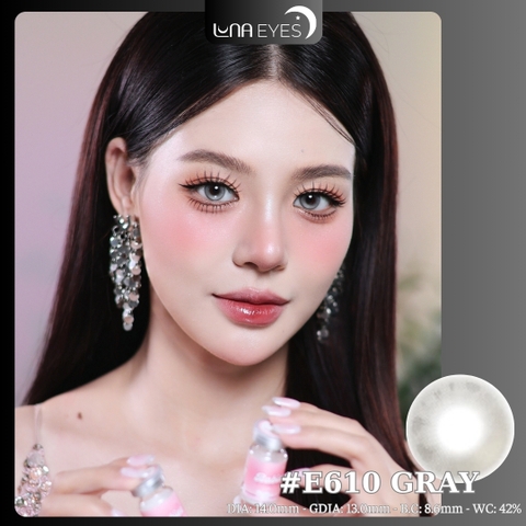 (Luna Eyes) E610 GRAY - size nhỏ