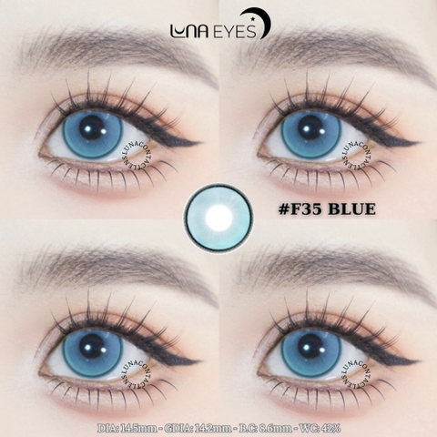 (Luna Eyes) F35 BLUE - size to
