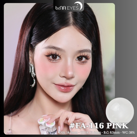 (Luna Eyes) FA-116 PINK - size vừa