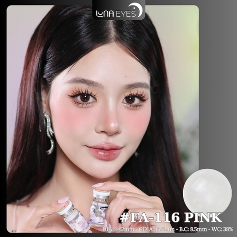(Luna Eyes) FA-116 PINK - size vừa