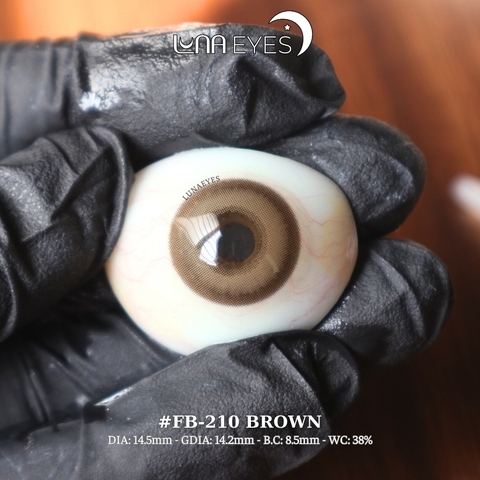 (Luna Eyes) FB-210 BROWN - size to