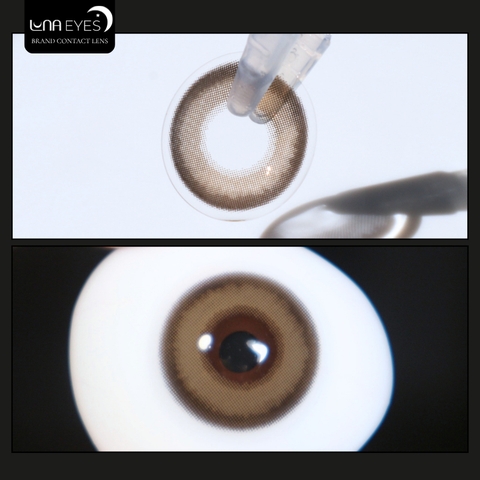 (Luna Eyes) FB-210 BROWN - size to