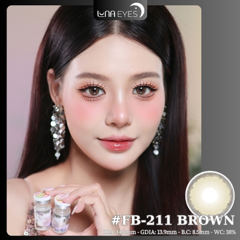 (quà tặng) FB-211 BROWN - size vừa
