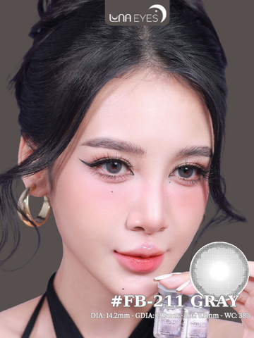 (Luna Eyes) FB-211 GRAY - size vừa
