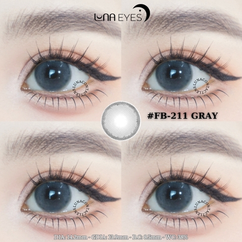 (Luna Eyes) FB-211 GRAY - size vừa