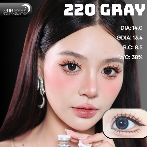 (Luna Eyes) FB-220 GRAY - size nhỏ