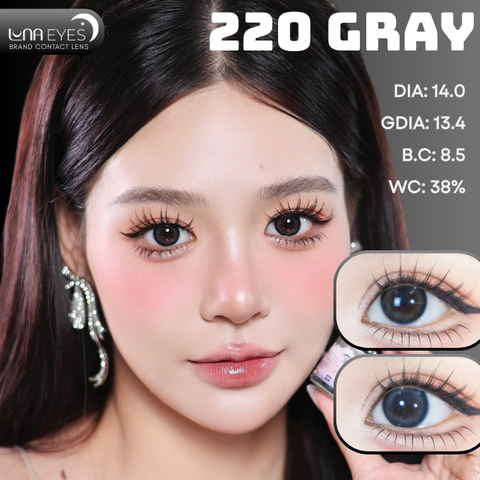 (Luna Eyes) FB-220 GRAY - size nhỏ