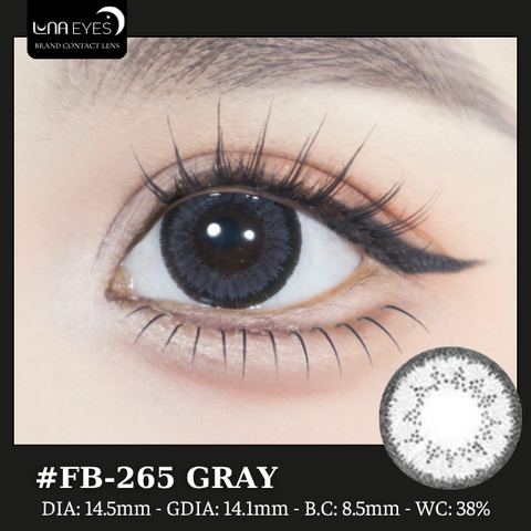 (quà tặng) FB-265 GRAY - size to