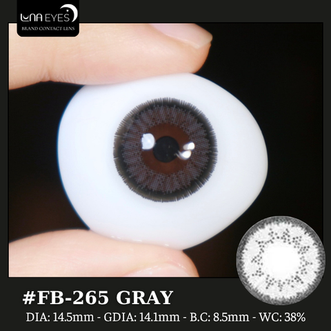 (quà tặng) FB-265 GRAY - size to
