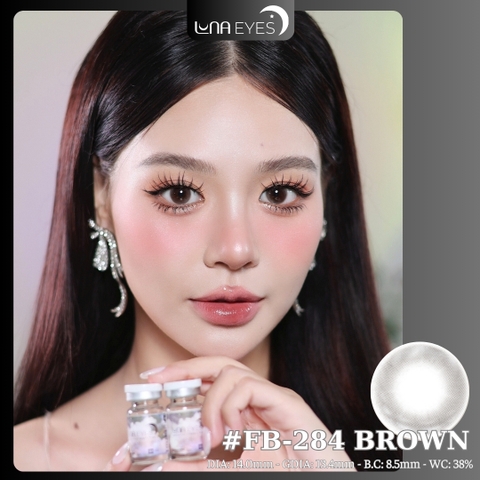 (Luna Eyes) FB-284 BROWN - size nhỏ