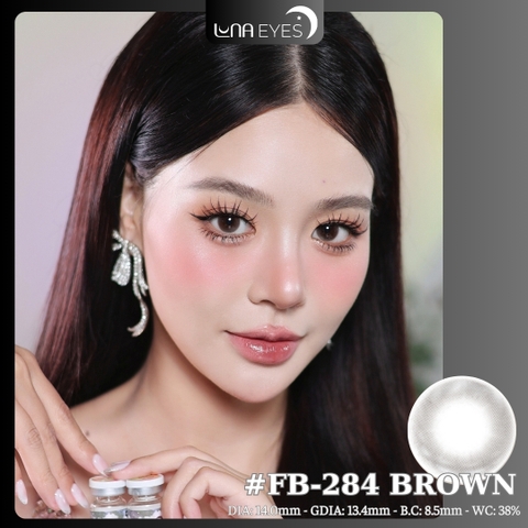 (Luna Eyes) FB-284 BROWN - size nhỏ