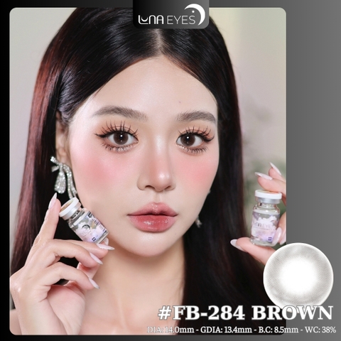 (Luna Eyes) FB-284 BROWN - size nhỏ