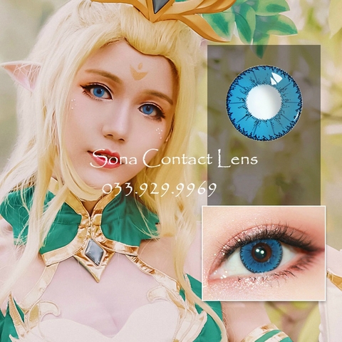 LENS cosplay + halloween (Kính áp tròng Maxiy Girl)