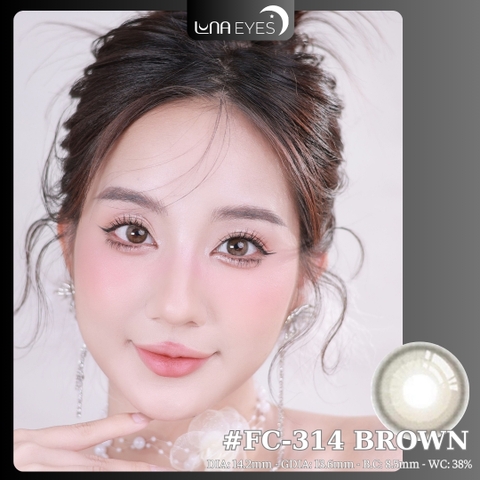(quà tặng) FC-314 BROWN - size vừa