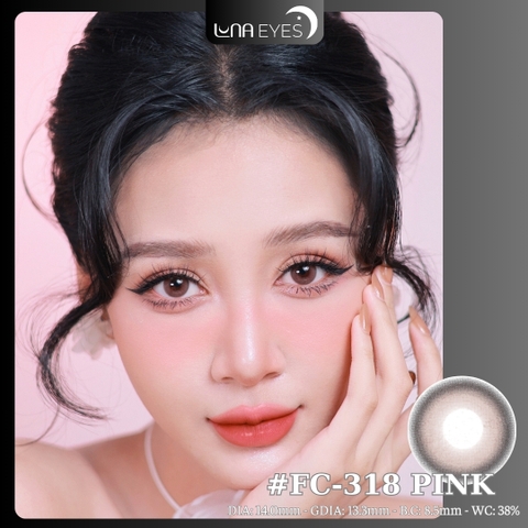 (Luna Eyes) FC-318 PINK - size nhỏ