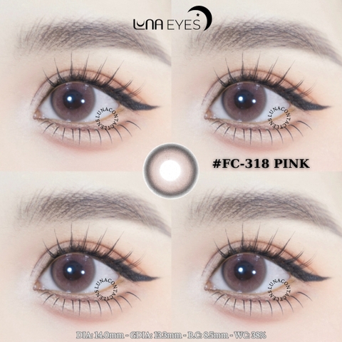 (Luna Eyes) FC-318 PINK - size nhỏ