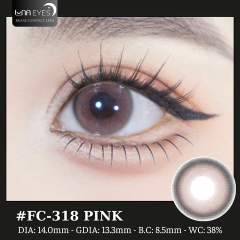 (Luna Eyes) FC-318 PINK - size nhỏ