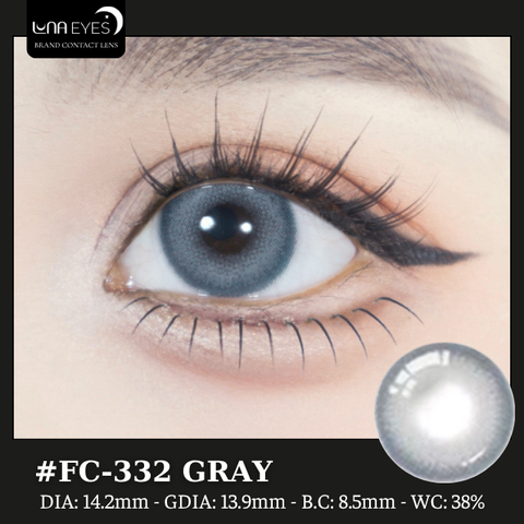 (quà tặng) FC-332 GRAY - size vừa