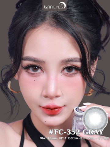 (Luna Eyes) FC-352 GRAY - size vừa