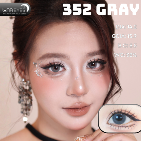 (Luna Eyes) FC-352 GRAY - size vừa