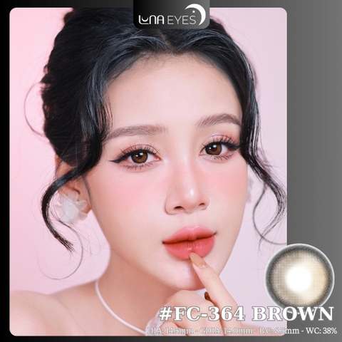 (quà tặng) FC-364 BROWN - size to
